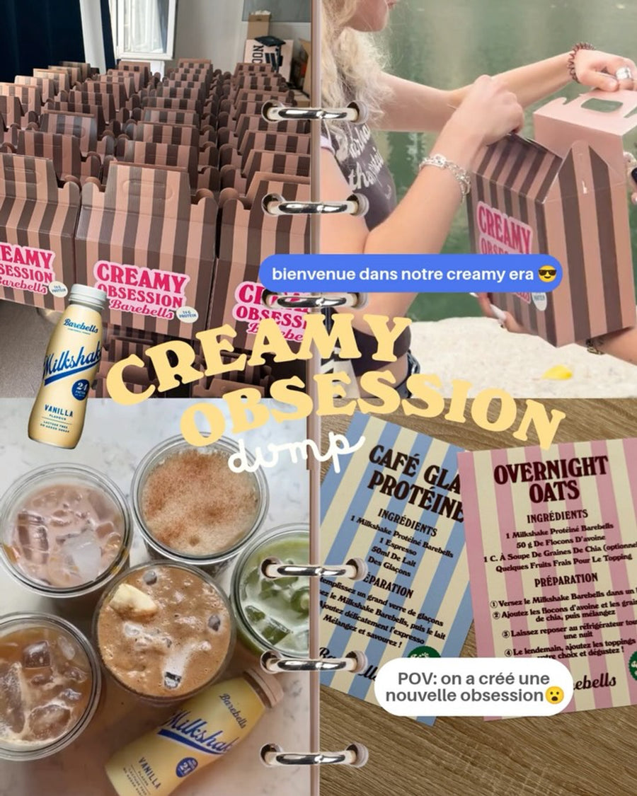 On a préparé les box, envoyé les Milkshakes… et visiblement, la Creamy Obsession est contagieuse. 👀

Maintenant on veut savoir : votre Milkshake Barebells préféré, c’est lequel ? 🥛👇

#barebells #barebellsfrance